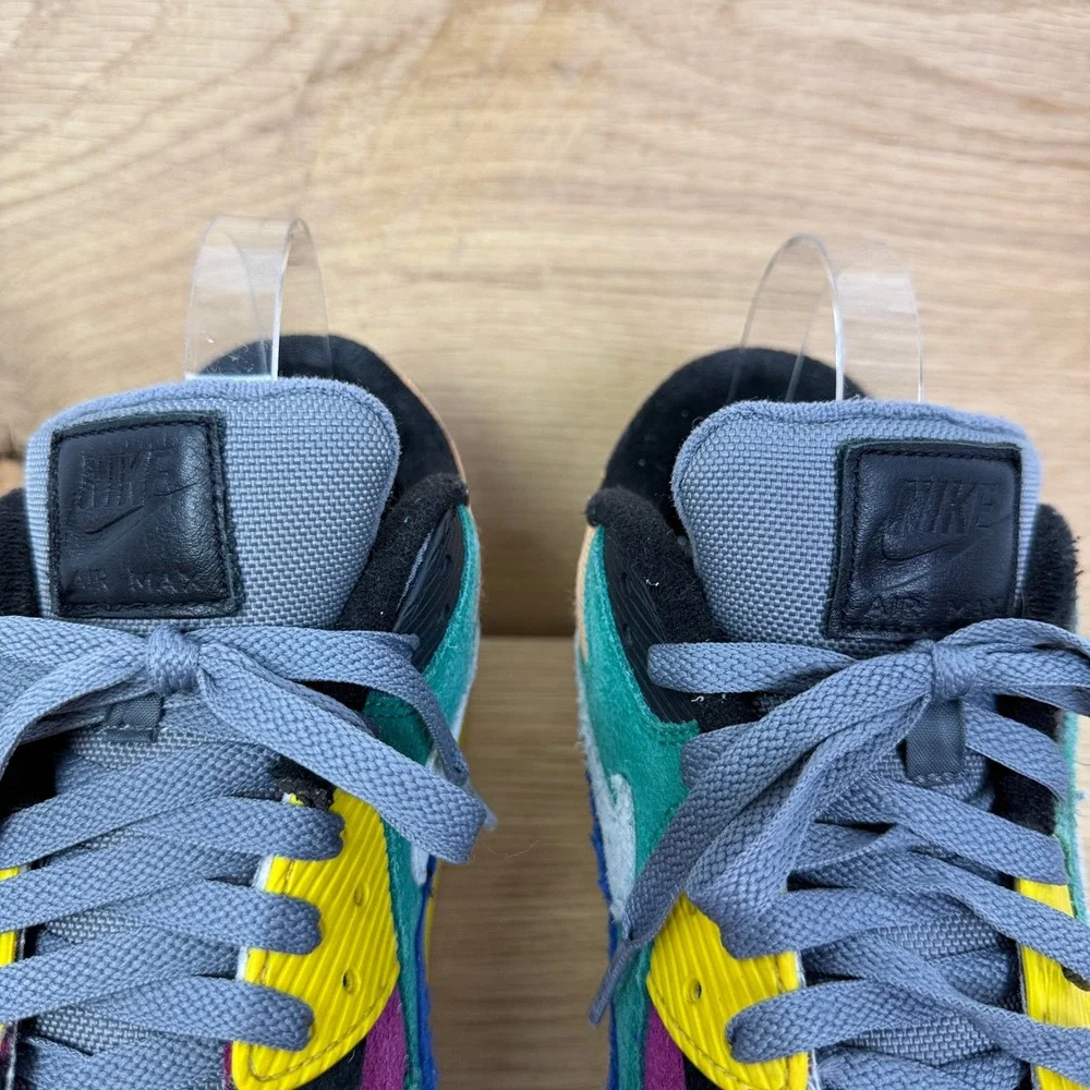 Nike Air Max 90 Running‎ Shoes Sneakers Multi Color Mens Size 9 CD0917-300
